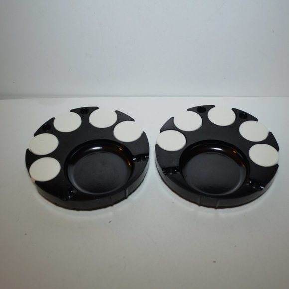 Vintage Novel Craft Company Poker Chip Rack With Ashtray 100 Chips - Picture 2 of 9